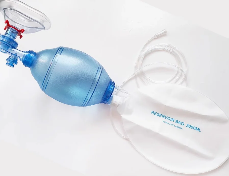 Disposable BVM Manual Resuscitator — Adult, Pediatric & Neonatal — miniatura 3