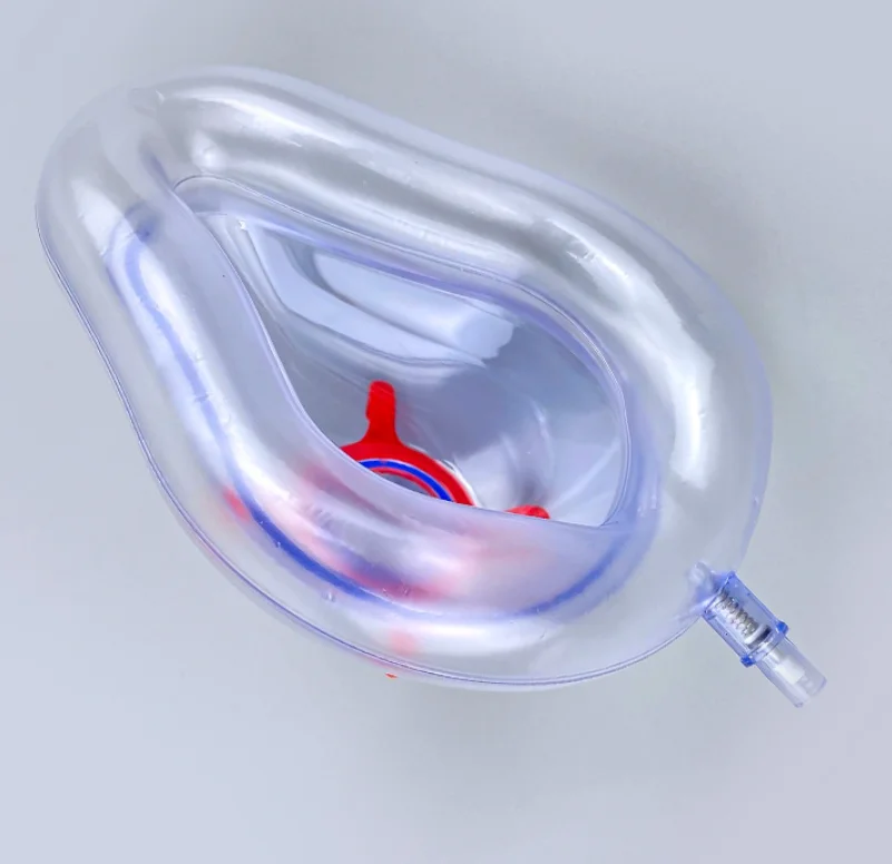 Mascarilla de Anestesia Desechable Inflable — Adulto, Pediátrico y Neonatal — Disposable Inflatable Anesthesia Face Mask — All Sizes SKU XY468