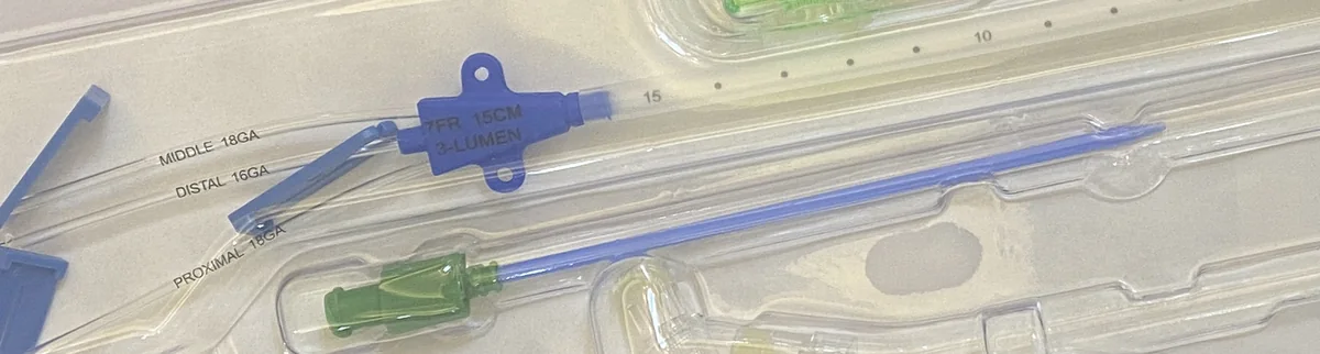 Central Venous Catheter (CVC) Kit — Single, Double & Triple Lumen — miniatura 4