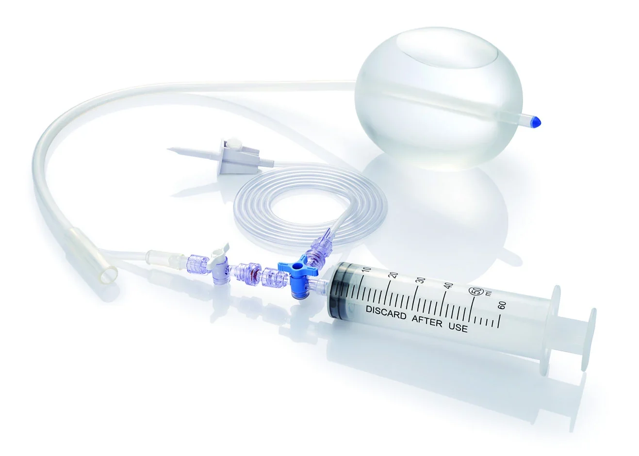 Balón de Hemostasia Posparto — 24 Fr, 500 ml — Postpartum Haemostasis Balloon — 24 Fr, 500 ml SKU XY-PPB