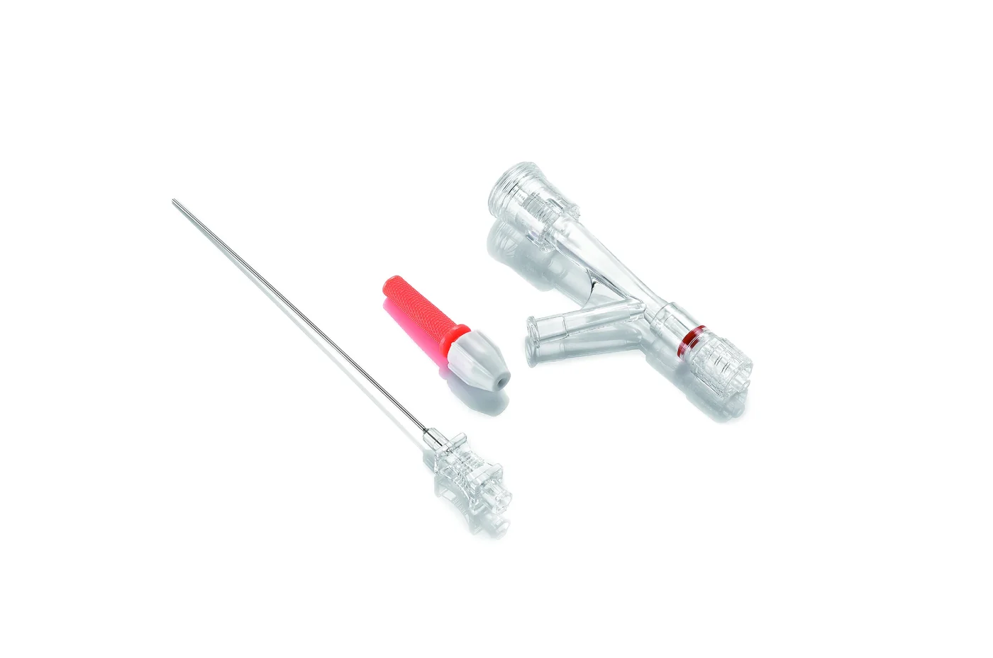 Set de Válvula Hemostática en Y — Rosca, Push-Pull y Click — miniatura 2