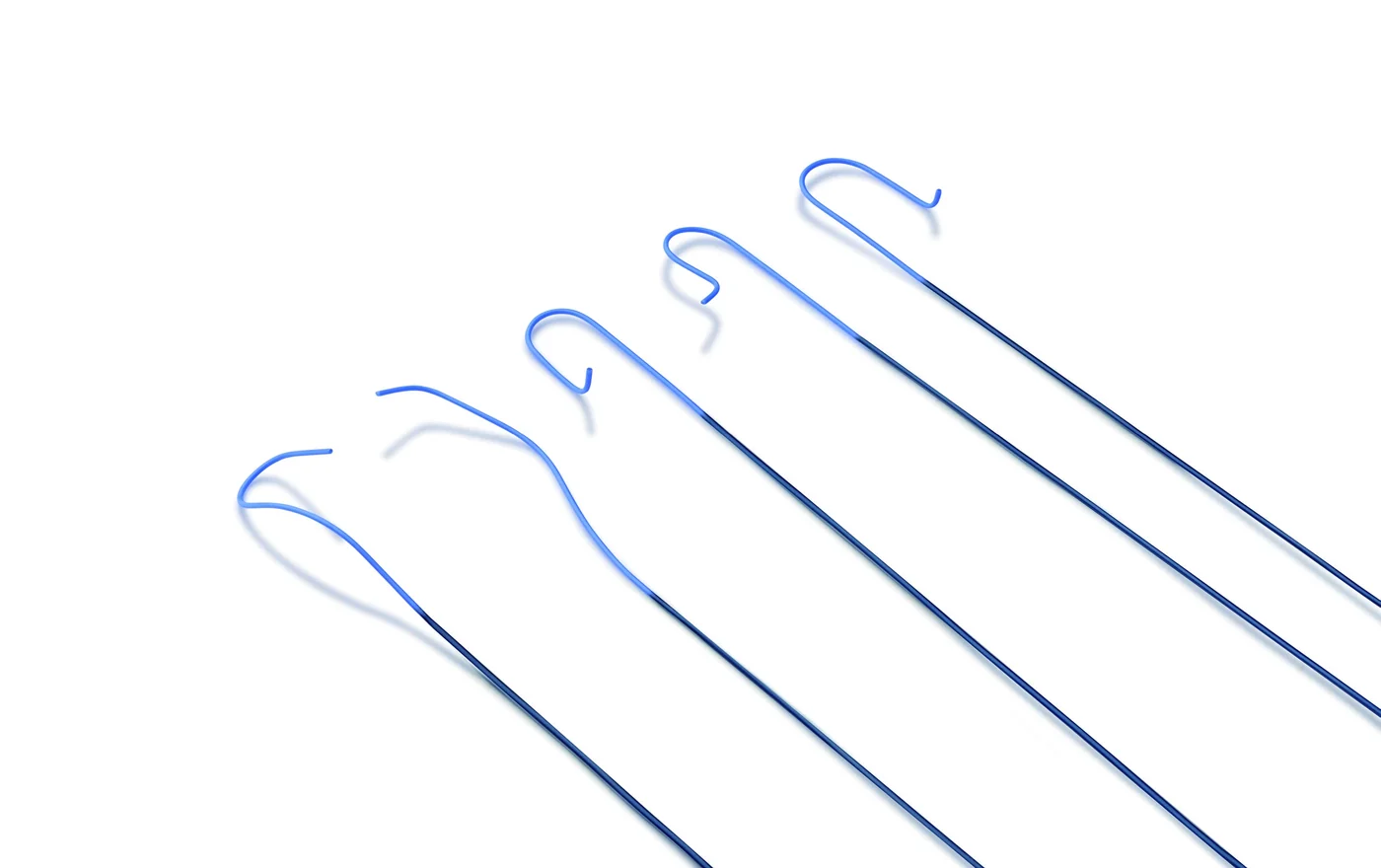 Guía PTCA 0,014" — Cinco Cargas de Punta — PTCA Guidewire 0.014" — Five Tip Loads SKU XY-PTW