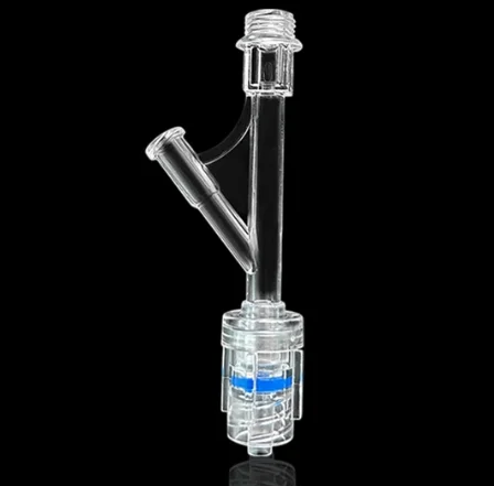 Conector sin Aguja / Sitio de Inyección en Y (Needle-Free Connector) — Needle-Free Y Injection Site / Needleless Connector SKU XY-NFC