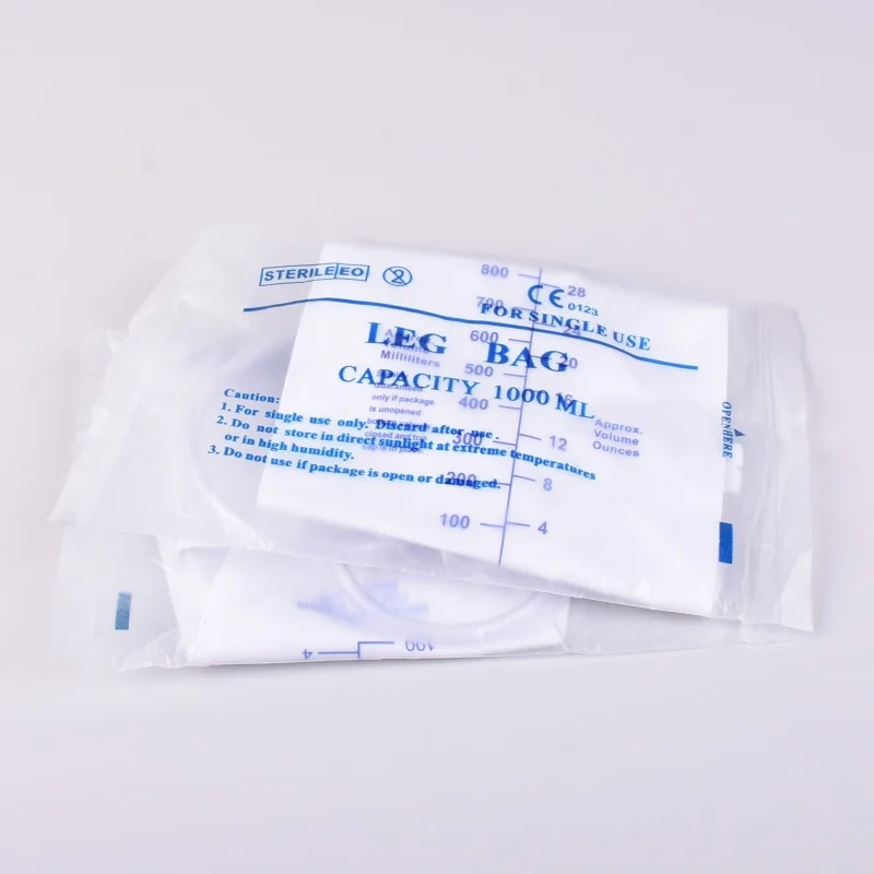 Bolsa Urinaria de Pierna Desechable — 750 ml y 1000 ml — miniatura 5